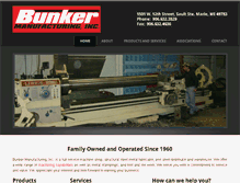 Tablet Screenshot of bunkermfg.com